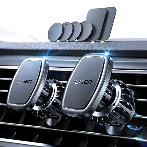 LISEN 2 Pack Phone Holder Car Mount 6 Military Car