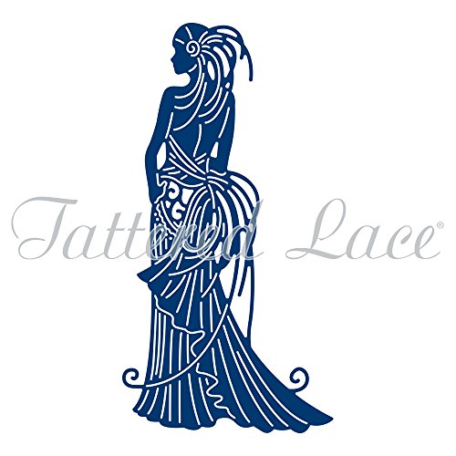 Tattered lace Glitz And Glam Clara, Argento