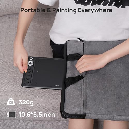 Image of Parblo Intangbo X7 Drawing Tablet 7.2x4.5 inch Graphics Tablets,Digital Drawing Tablet with Mode Switch,6 Customized Keys,Battery-Free Stylus S01 for Digital Art,Design,Work with Window /Mac,Android