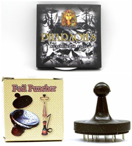 The Foil Screen Pincher + hookah foil