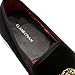 ELANROMAN Men's Velvet Loafers Dress Gold Buckle Fashion Party Wedding Prom Shoes Black US 10