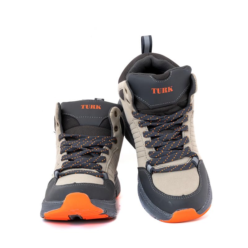 khadim's Turk Grey Outdoor Sneaker Boots for Men (5199802)-picture-17