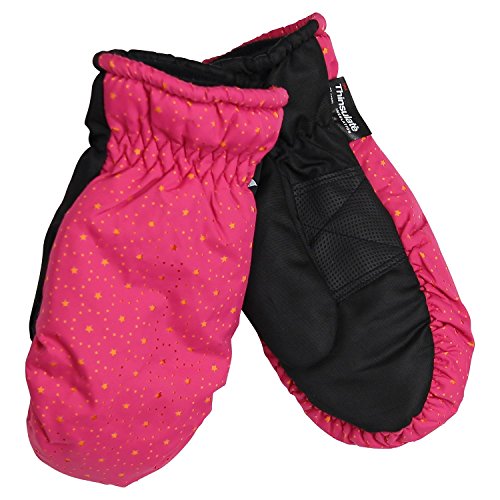 Grand Sierra Girls Nylon Ski Mittens (Pinkl)