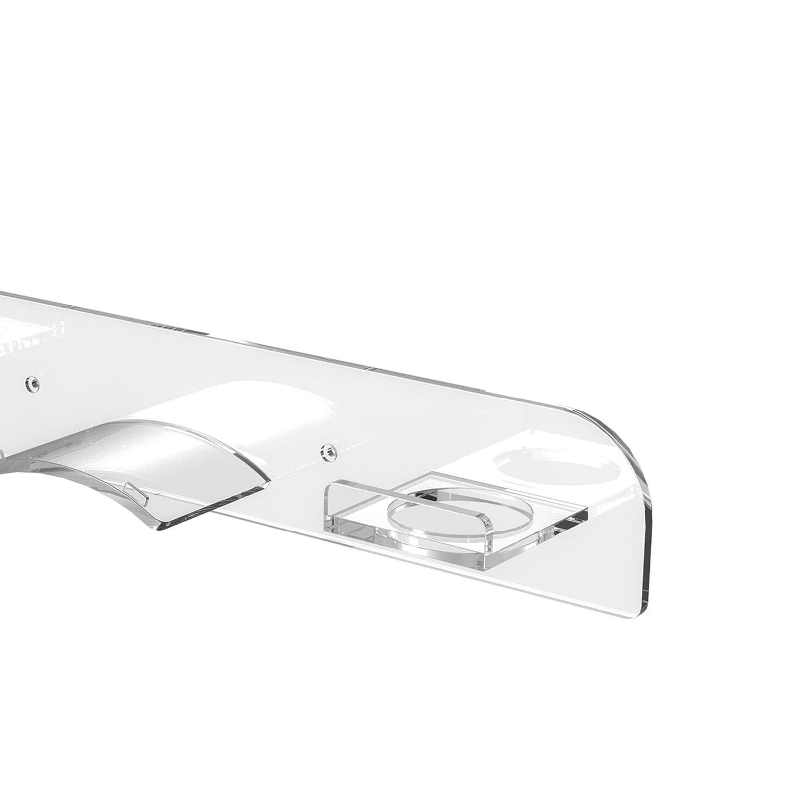 bnf® universal vr wall mount stand vr headset controller hook for 2 transparent