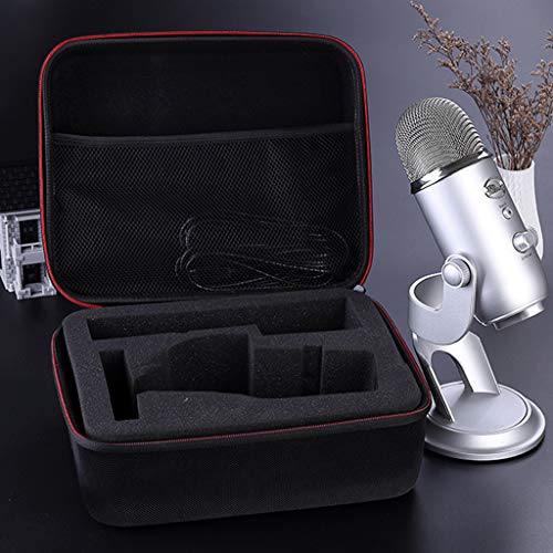 xizlanersy Tragbare Eva-Tragetasche für Yeti Pro USB-Mikrofon für Yeti Pro Zubehör – Bild 6