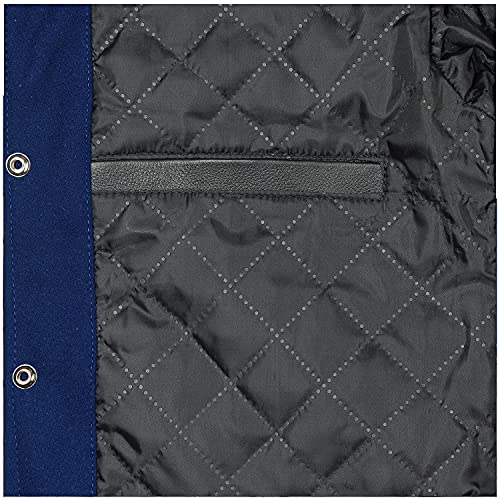 Image of Varsity Jacket Baseball Letterman Jacket- Wool and Leather Premium Quality Unisex Basketball Jacket