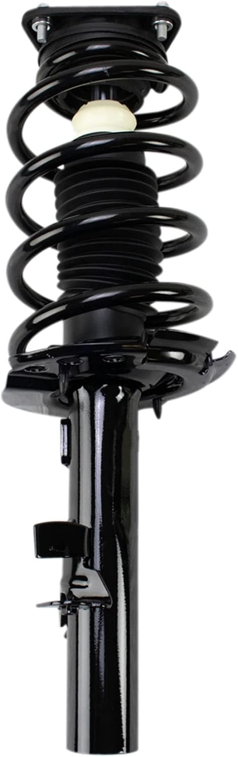 TRQ Front and Rear Complete Strut Assembly & Shock Absorber Kit Complete Strut & Coil Spring Assembly Compatible with 2014-2018 Ford Transit Connect