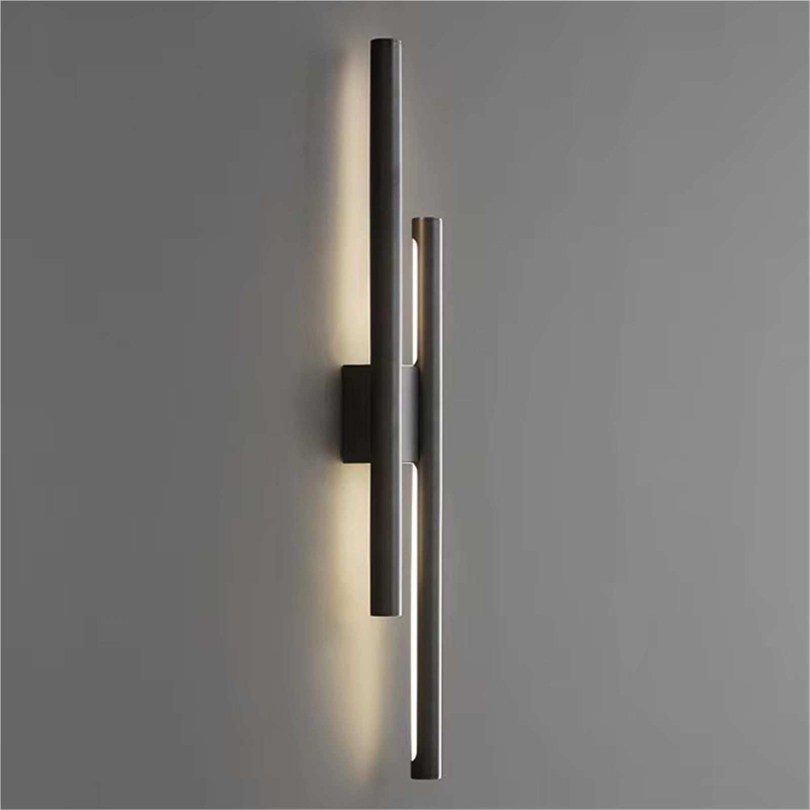 JKJZSALJ Modern Brass Wall Sconce Indoor Foyer Bedroom Dining Room Copper Gold Black Wall Sconce,Gold,Black
