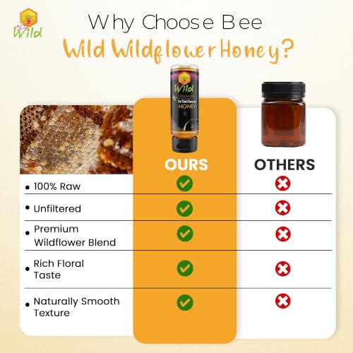 Miel silvestre pura y cruda Bee Wild 12 oz miniatura 6