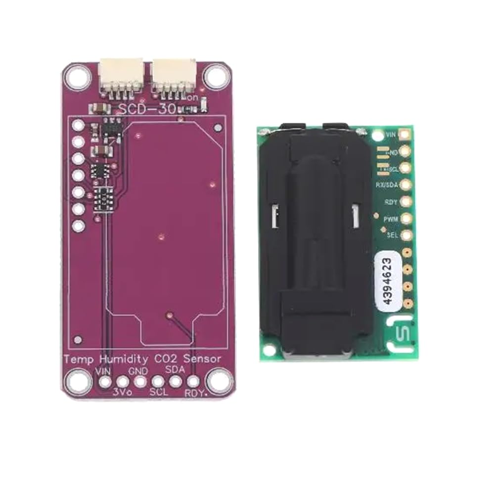 Jnchdghwa As Shown Scd30 Module Air Quality Gas Sensor For Co2 And/T Measurement Of Carbon Dioxide Gas Sensors For Qwiic Co2 Board