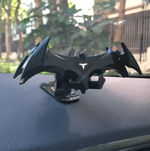 WUSAIRX 2025 New Car Phone Holder, Universal Bat Wings Phone Holder for Car Vent, Cool Phone Holder Mount for Car, Valentine's Day Birthday Gift(Black)