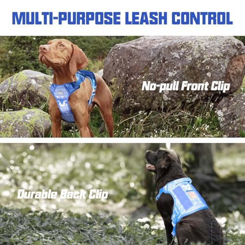 Image of AUROTH Tactical Dog Harness for Large Dogs, Heavy Duty No Pull Pet Vest