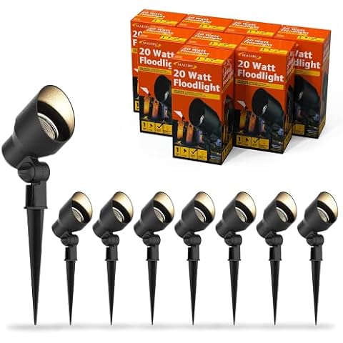Malibu 8Pack Low Voltage Landscape Lights Cover