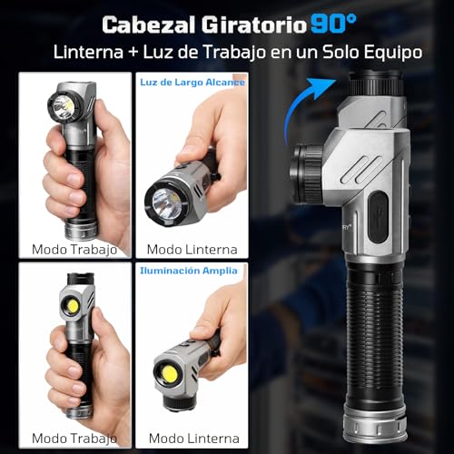 Linterna recargable 8 Imagen adicional