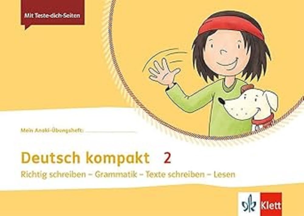 Mein Anoki-Übungsheft. Deutsch kompakt 2. Übungsheft Klasse 2: Übungsheft Richtig schreiben - Grammatik - Texte schreiben - Lesen Klasse 2