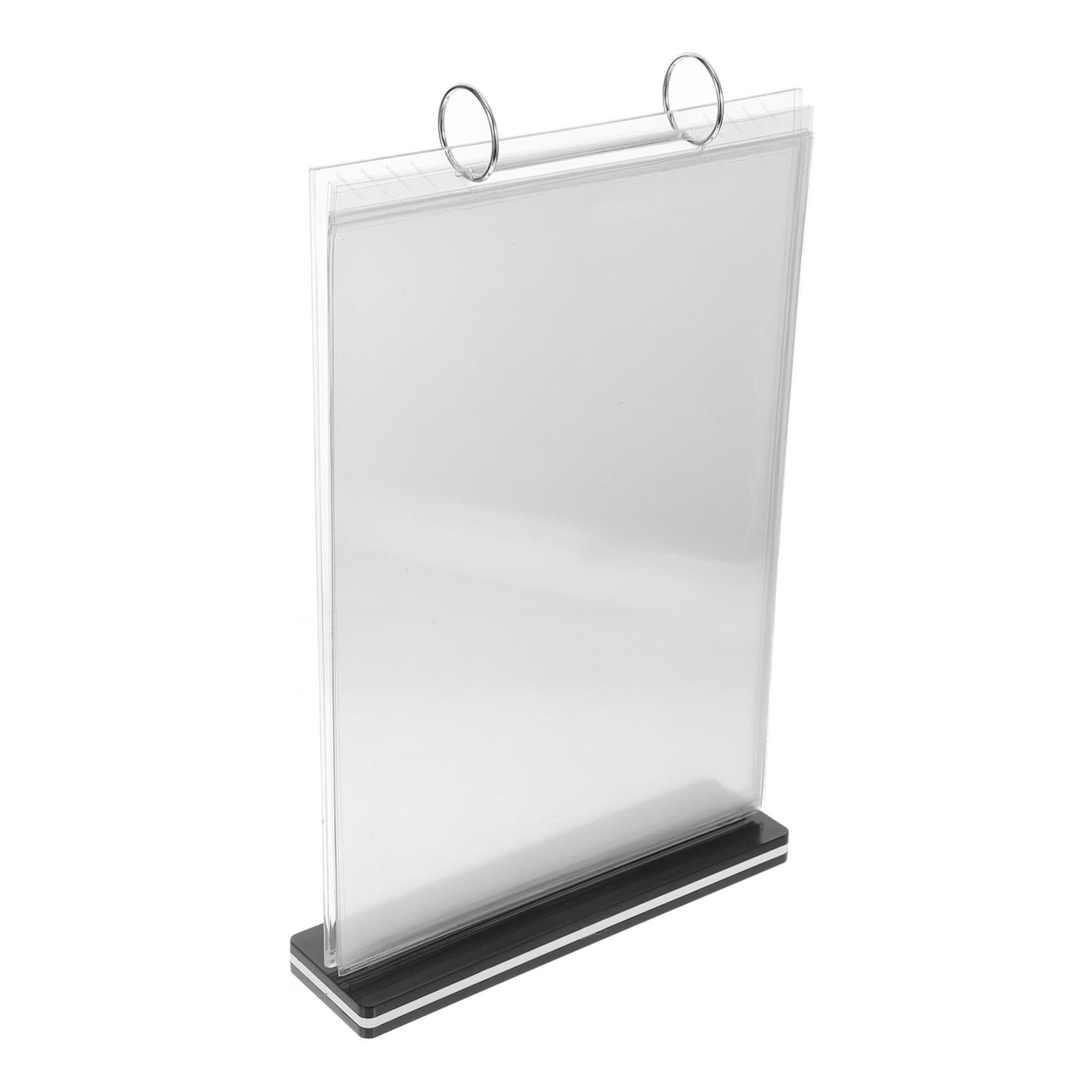 Veemoon Table Menu Display Stand Flip Sign Rack Outdoor Display Supermasket Stand Signs for Flyers