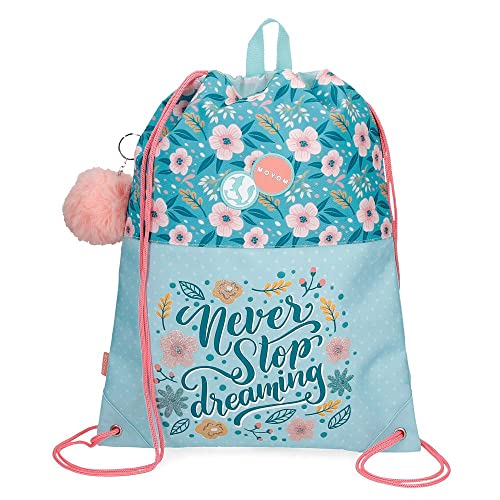 Movom Never Stop Dreaming mochila Saco Azul 32x42 cms Poliéster