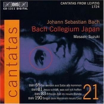 Audio CD Bach, J.S.: Cantatas, Vol. 21 (Bwv 65, 81, 83, 190) Book
