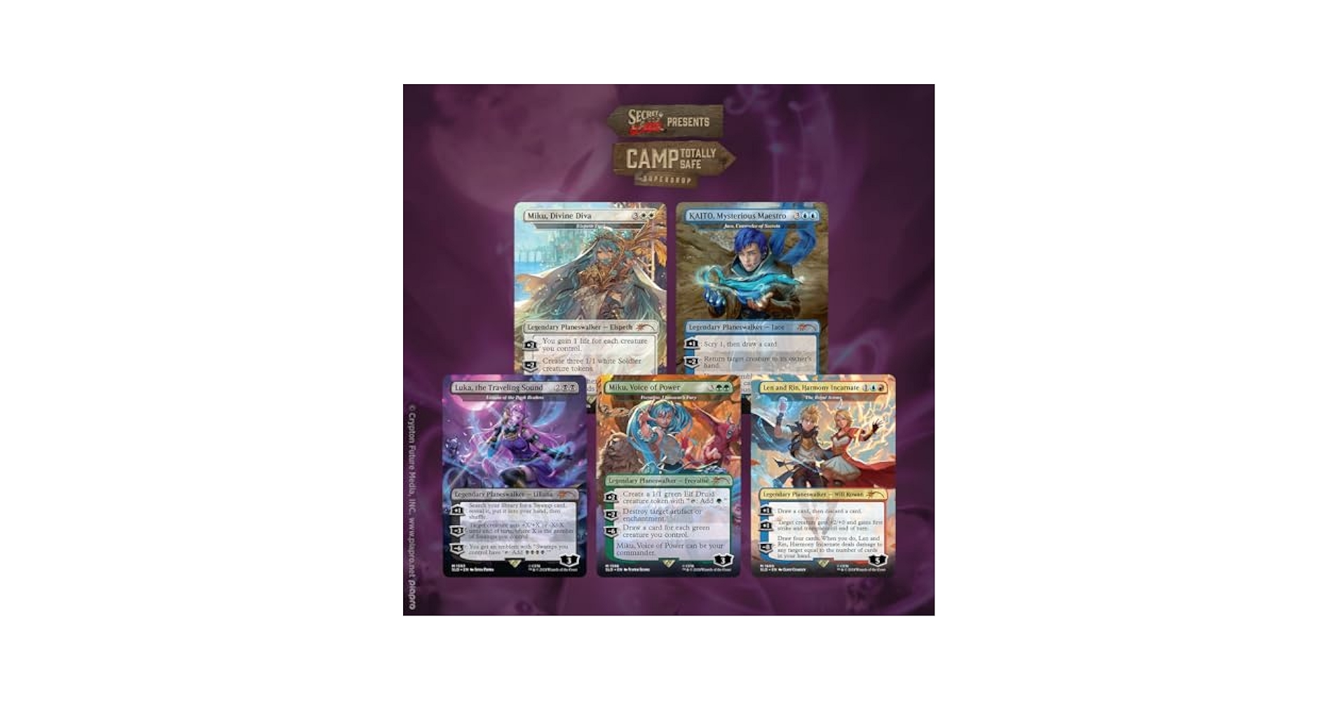 Amazon.com: Magic the Gathering Secret Lair X Hatsune Miku