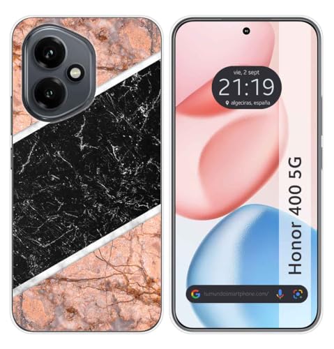 Funda Silicona para Huawei Honor 400 5G diseño Mármol 07 Dibujos