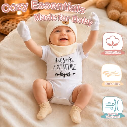 Image of Defresit Baby Shower Gift Basket for New Mom with Tumblers Decision Coin | 13Pcs newborn gift basket with tumblers and decision coin, perfect for pregnancy, gender reveal, first time mom & new parents