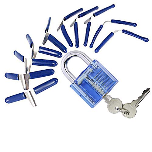 Loboo Idea - Lucchetto visibile con chiave con 10