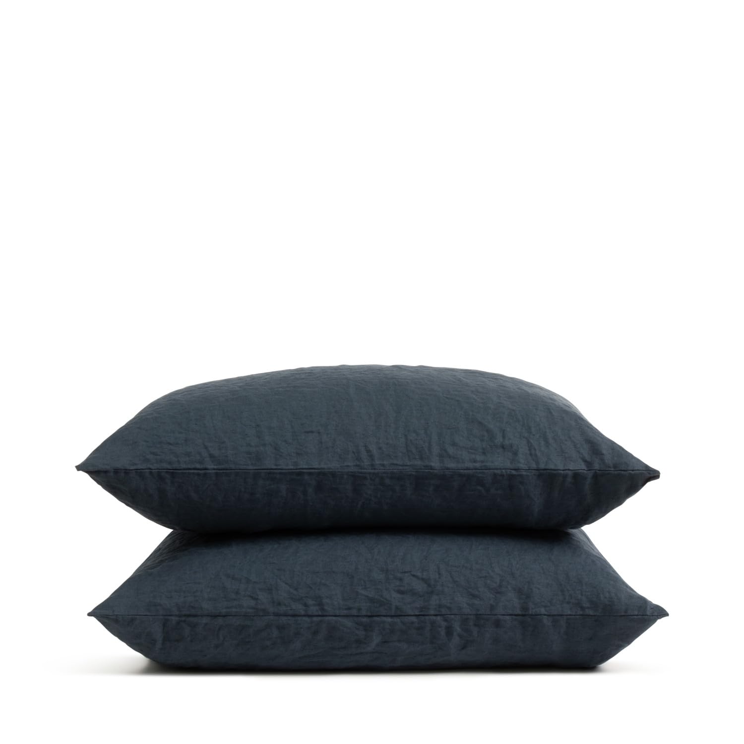 Dip & Doze Fjord 100% Luxury Natural Linen Super King Pillowcases | Superking Pillow Cases 50 X 90Cm | Luxurious Hotel Quality Bedding | Belgian French Flax Woven In Portugal |