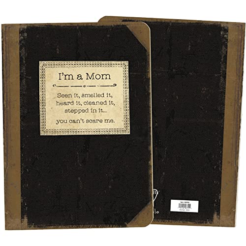 Carnet de notes vintage Mom You Can't Scare Me Primitives by Kathy