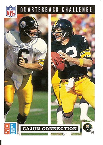 1991 Dominos (Cajun Connection) Terry Bradshaw and Bubby Brister miniatura 1