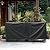 LooDro 8 FT Firewood Rack Cover, Outdoor Log Rack Cover, 600D Oxford Fabric Heavy Duty Waterproof Protection Cover, Log Holder Cover, Fire Wood Storage Cover(96" x 24" x 42")