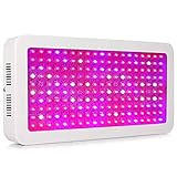 Grow Lights for Indoor Plants, 1000W 3 Chips Full Spectrum LED Grow Lamp with UV&IR and Double Cooling Fans for All Growing Phases of Indoor Veg and Flower(10W 100PCs LEDs)
