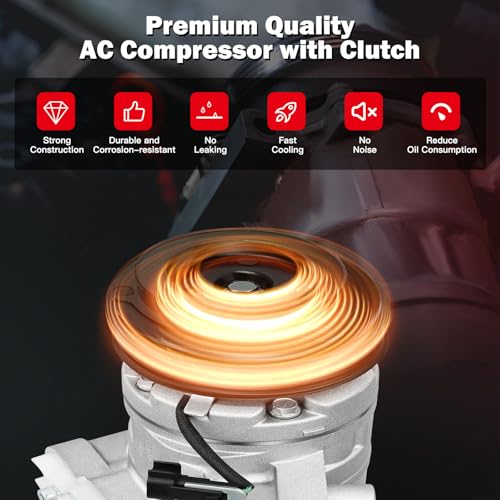 Image of Air Conditioning Compressor Fit for Ford Focus Transit Connect 2.5L 2.0L