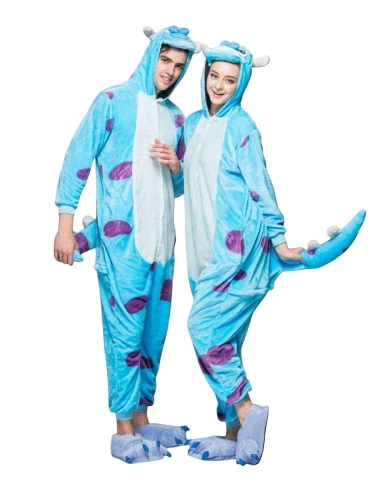 Costume de Carnaval, Halloween ou Pyjama Unisexe, Combinaison d'animal Multicolore Sul-XL