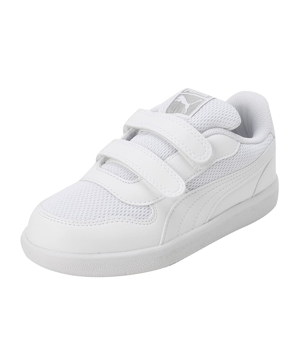 Puma Unisex-Kid -Punch Comfort Jr White-White Sneaker - 2UK (39613102) (B0BVMFSWDQ) Amazon Price History, Amazon Price Tracker