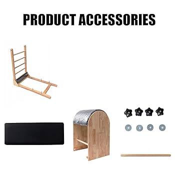 Amazon | ヨガの機器ラダーバレル、ビルディングの強度と柔軟性