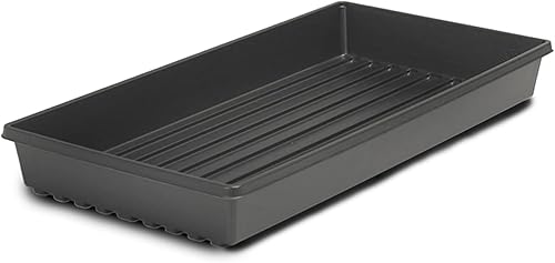 Bandejas 1020 con agujeros (paquete de 50) para bandejas de cultivo Microgreens, fabricadas en Estados Unidos, bandeja de propagación premium de 10