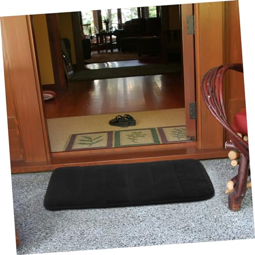 Alfombra de entrada PRETYZOOM con rayas verticales de diseño elegante y memoria 3