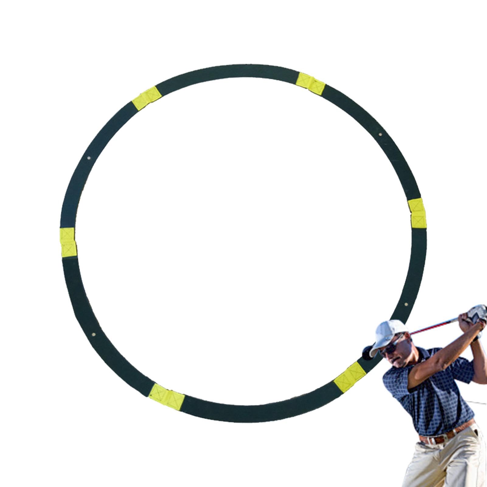 Cercles de Cible de Golf, Cercles de Cible de Golf pour l'écaillage - Cercles cibles d'entraînement au Golf,Outil de Pratique de Golf Super résistant pour écailler et Mettre l'entraîneur