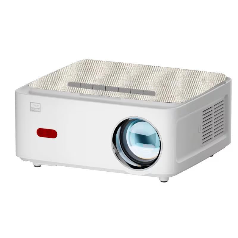 Image of Lazervision LV-922A+ Projector | Android-12 Projector for Home, Auto Keystone ARC 21000 Lumen (ANSI 2100) with Native Resolution 1920x1080P, 1GB Ram-8GB ROM, HDMI ARC, USB, WiFi, Ideal for Few OTT App