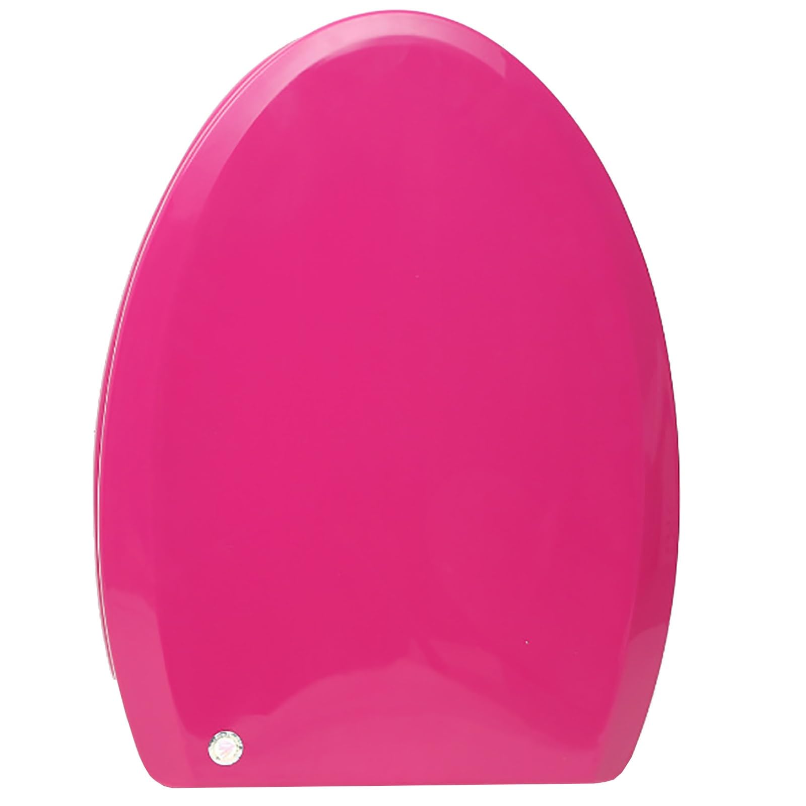 Kolorowa deska sedesowa, wolnoopadająca, szybkozłączka, materiał PP, łatwa do czyszczenia, pasuje toalet w kształcie litery U/V(Red,V-shape)