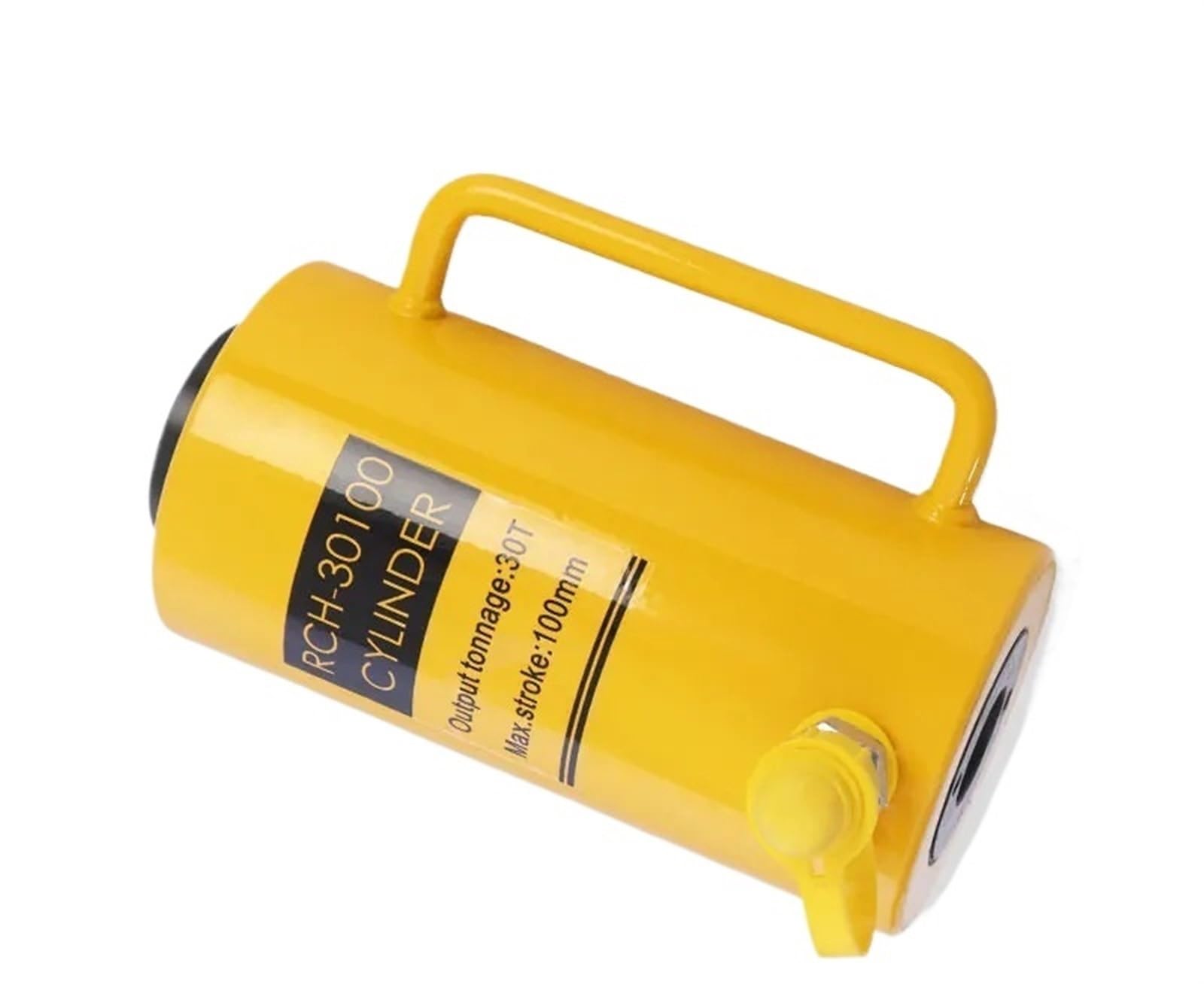 CXFCIHFT Hollow Hydraulic Jack RCH-30100 Hydraulic Cylinder with Tonnage of 30T, Work Travel of 100mm