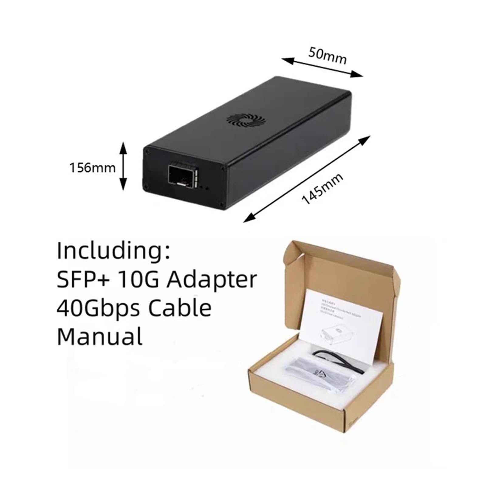 Thunderbolt3/4 USB4.0 SFP+ 10G アダプタ Amazon.co.jp: USB4 Thunderbolt 3/4 から SFP+ 10G ネットワーク