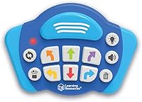 Vista 5 de Learning Resources Botley - Juego de actividades The Coding Robot 2.0, 78 piezas, a partir de 5 años, robot de codificación para niños, juguetes