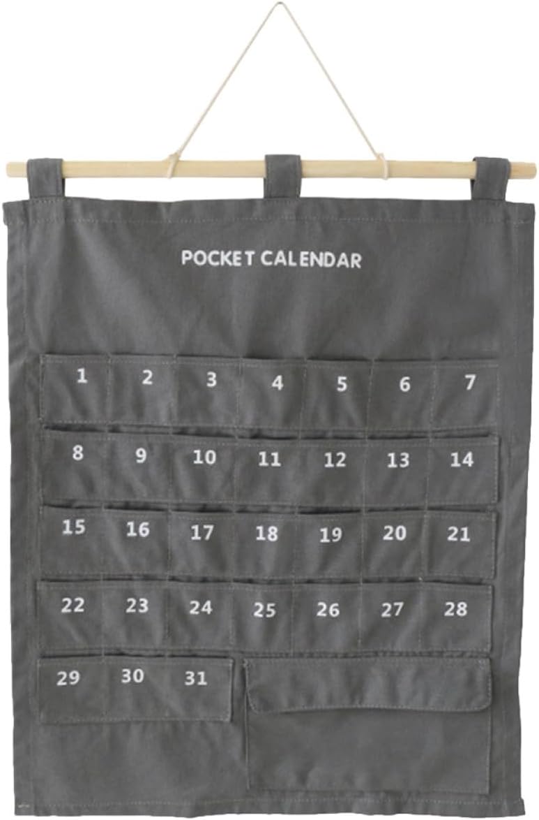 1Pc Cotton Wall Door Hanging Storage Bag Organizer for Items for Medicine Receipts Easy to Install Over Door Wall