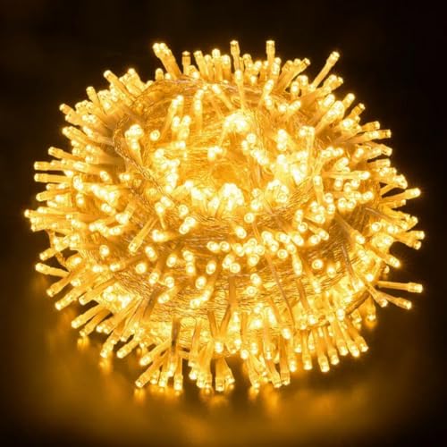 Image of XERGY String Ladi Lights - 60 Ft Warm White Decorative LED String Light | Fairy Lights for Home, Garden, Wedding, Party & Festival Decoration