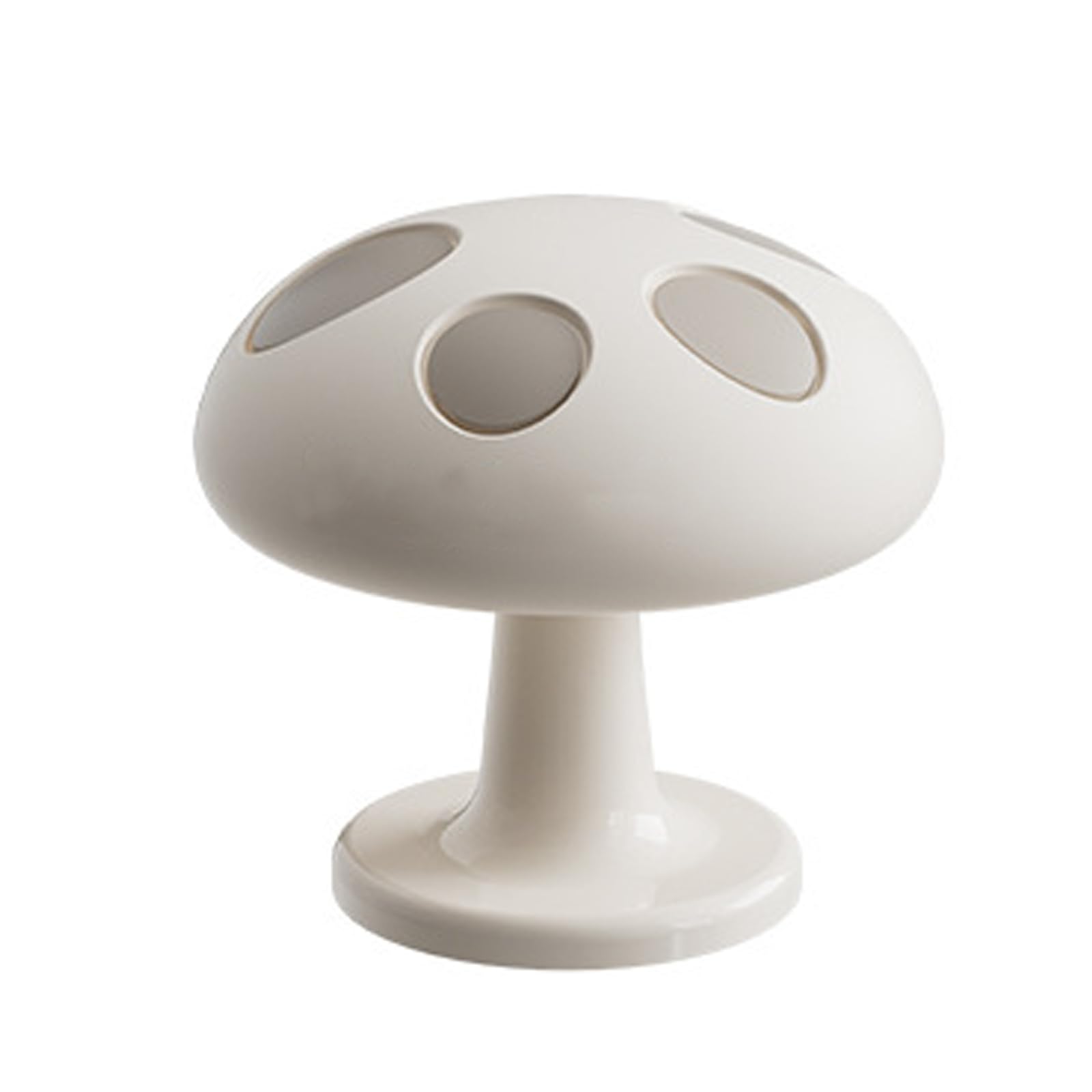 NEWFT Toilet Push Button for Standard Bathroom Simple Installation Sensitive Pressing Silicone Mushroom Toilet Flush Button Mushroom Flush