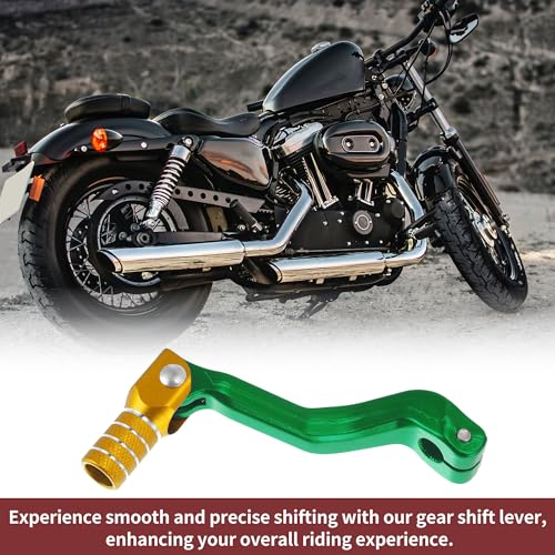 Levier de vitesse pliable moto A ABSOPRO finition alu anodisé - 5