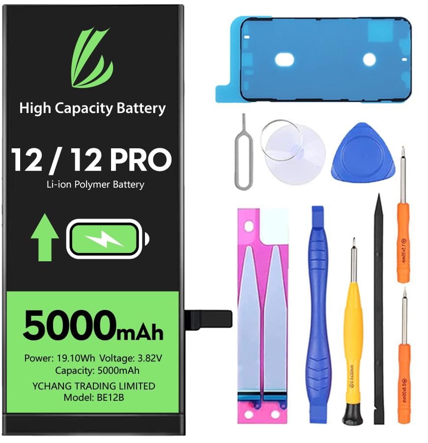 [Modello compatibile] - Questa batteria è compatibile solo con iPhone 12/12 Pro, A2172, A2402, A2404, A2403, A2341, A2406, A2408, A2407