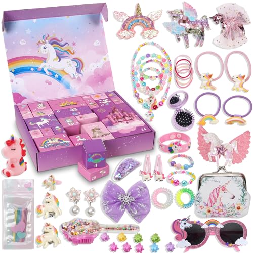 Lurrose Rentiergeweih-Haarspangen - Weihnachtlicher Haarschmuck Für Mädchen & Kinder (12 Stück Set)