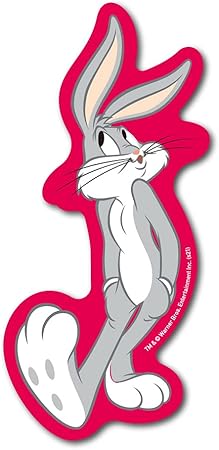 Amazon ルーニー テューンズ ミニステッカー バックス バニー 赤 キャラクターステッカー ワーナー ブラザース アメリカ アニメーション Wb028 Gs 公式グッズ シール ステッカー 文房具 オフィス用品